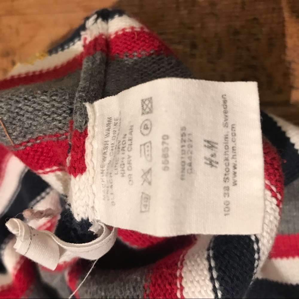H&M Boys Cotton Sweater Size 1-1.5yrs - Picture 6 of 6